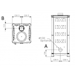 Чертеж 2 Печь Emiliana (La Nordica)